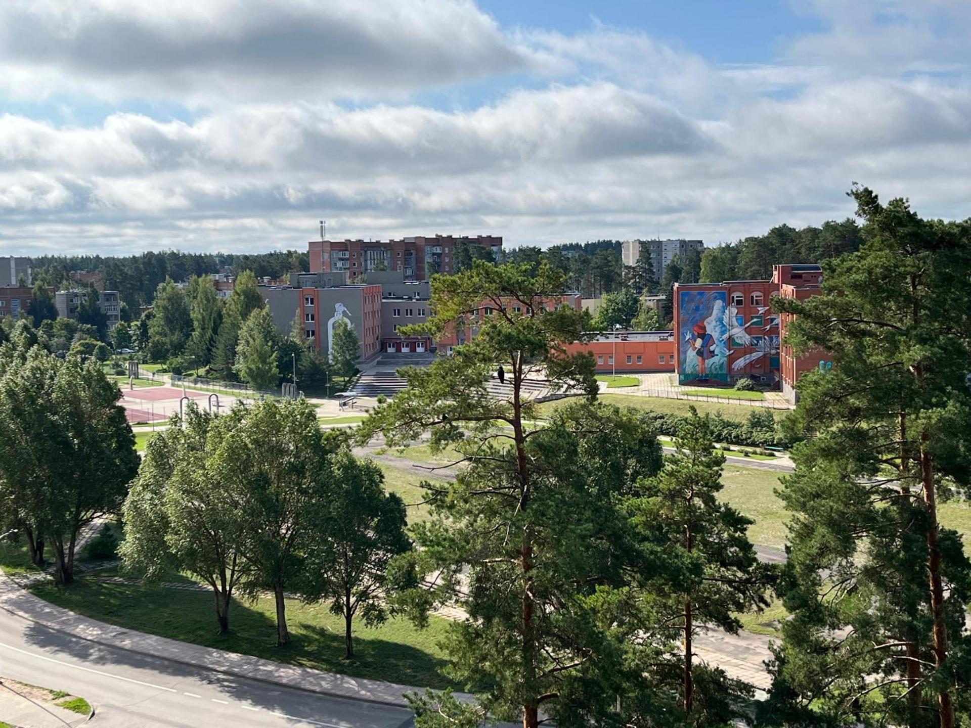 Pine Apartment Visaginas Dış mekan fotoğraf